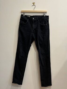 Levi’s 502 Men’s Black Taper Fit Jeans 31x32